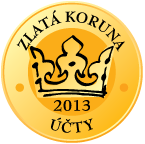 Zlatá koruna 2013 - Účty - 1. místo