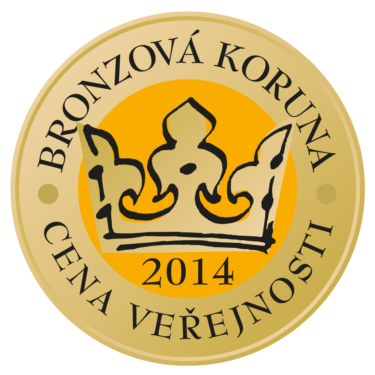 Zlatá koruna 2014 - Cena veřejnosti - 3. místo