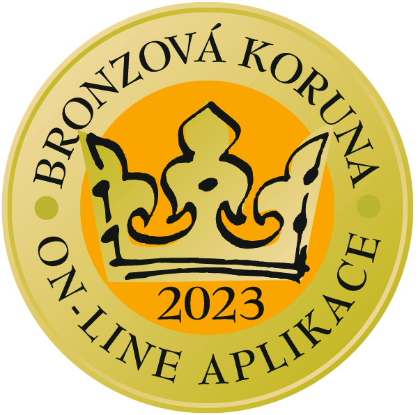 Zlatá koruna 2023 - On-line aplikace - 3. místo