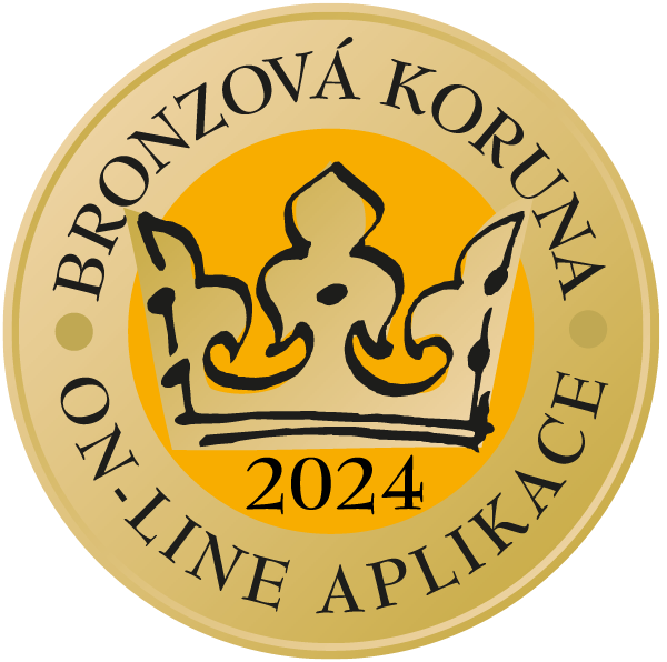 Zlatá koruna 2024 - On-line aplikace - 3. místo