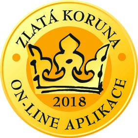Zlatá Koruna 2018 - On-line aplikace - 1. místo
