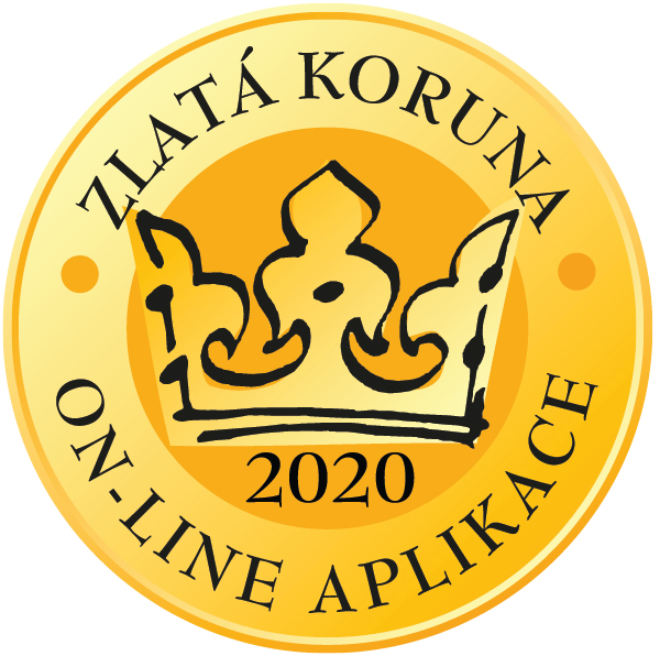 Zlatá koruna 2020 - On-line aplikace - 1. místo