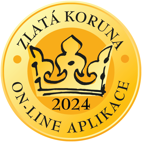 Zlatá koruna 2024 - On-line aplikace - 1. místo