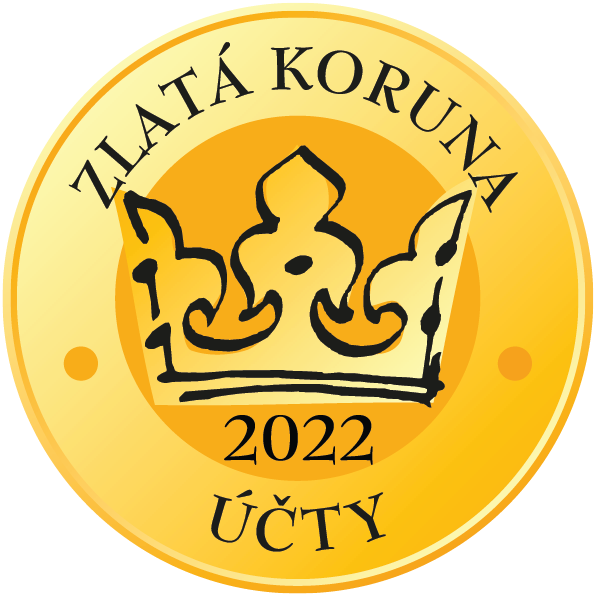 Zlatá koruna 2022 - Účty - 1. místo